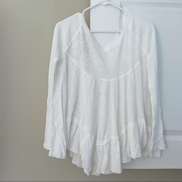 Free People Sundea Tee Ivory - Picture 4 of 5
